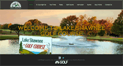 Desktop Screenshot of lakeshawneegolf.com